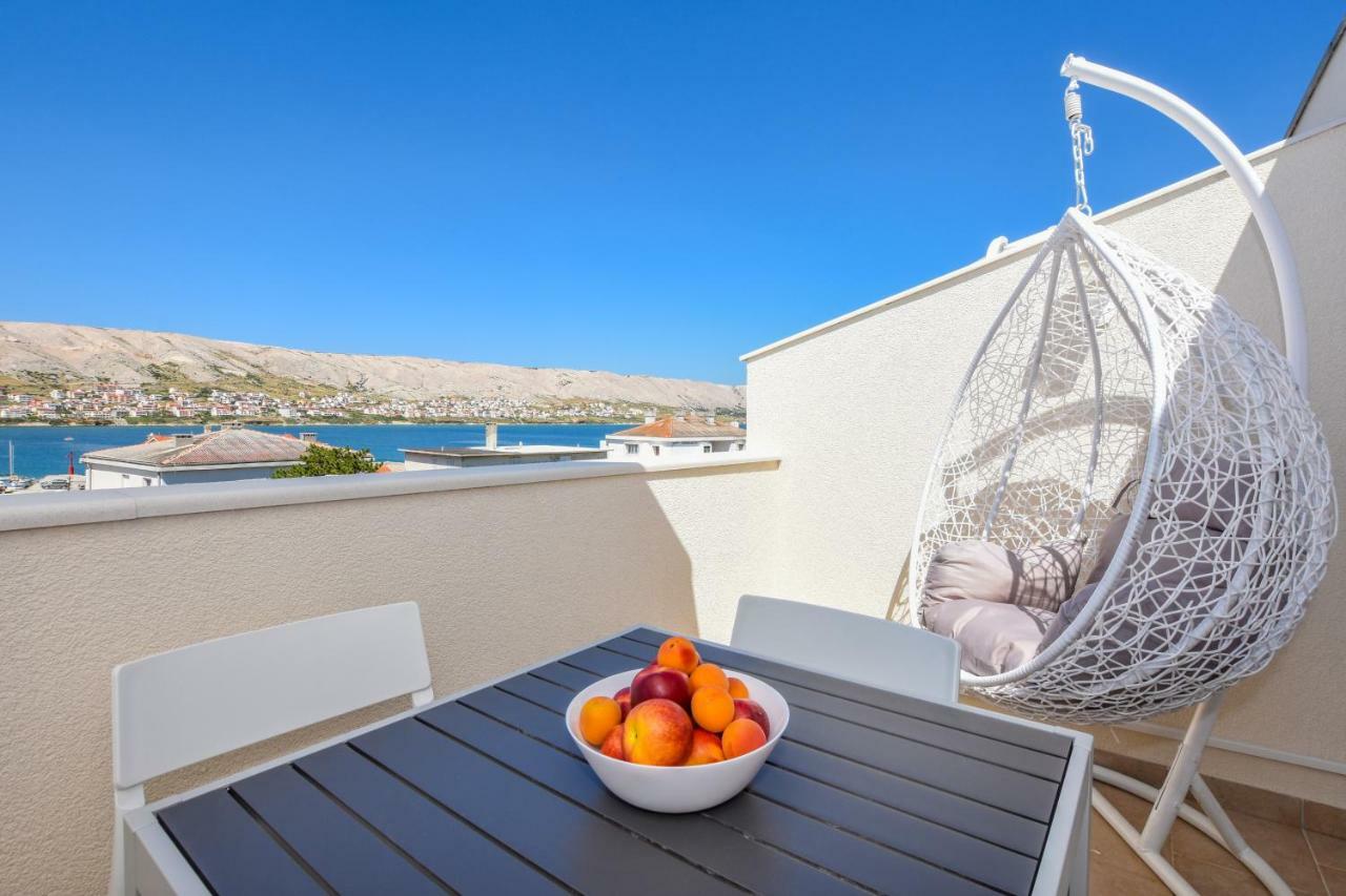 Villa Magena - Luxury Apartments In Pag Center 帕格 外观 照片