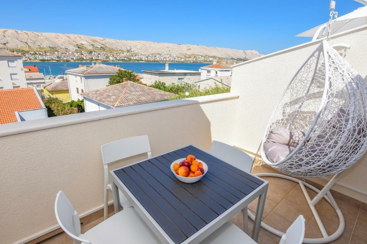 Villa Magena - Luxury Apartments In Pag Center 帕格 外观 照片