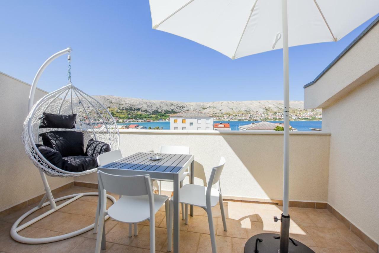 Villa Magena - Luxury Apartments In Pag Center 帕格 外观 照片